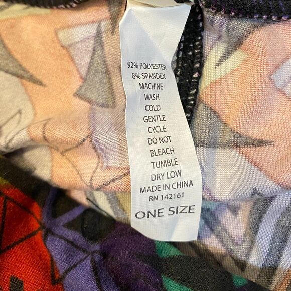 LuLa Roe Womens Leggins One Size (0-12/14) New Without Tags - Picture 4 of 4